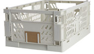 STORAGE BOX FOLDABLE 50X33X20CM NATURAL
