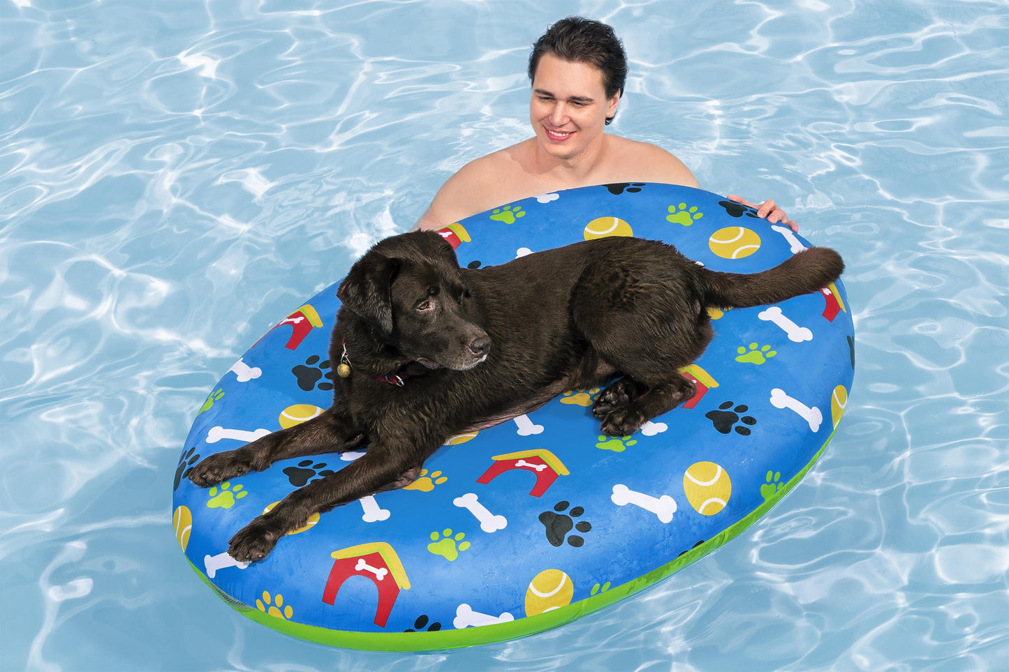 1.56m x 1.12m Fetchin' Fun Pet Pool Float