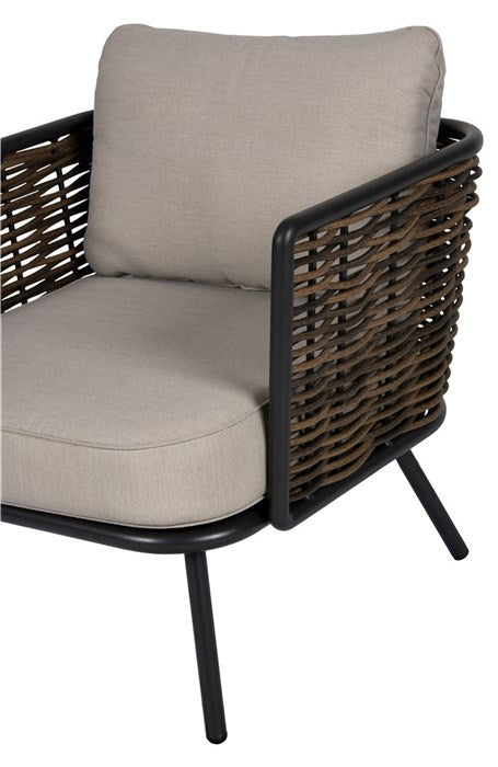 SOFA SET 4PCS W/CUSHION