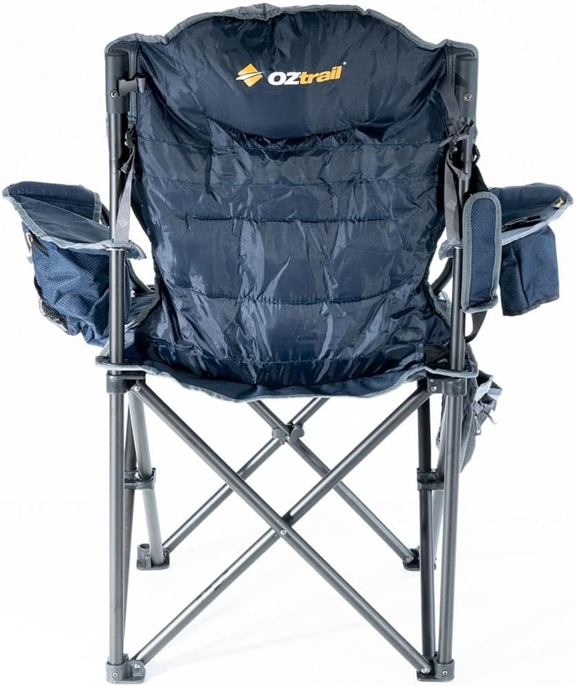 Oztrail Big Boy Arm Chair - Blue-220Kg