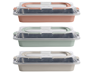 ROASTING PAN W/LID FLINT GREY