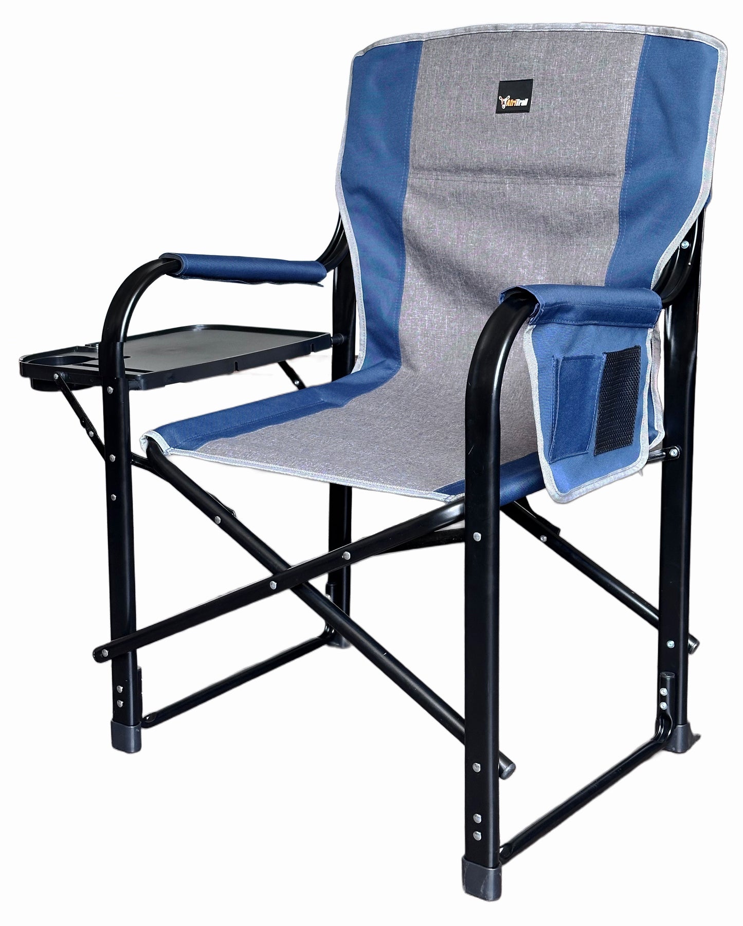 DELUXE DIRECTOR CHAIR WITH SIDE TABLE - 170kg