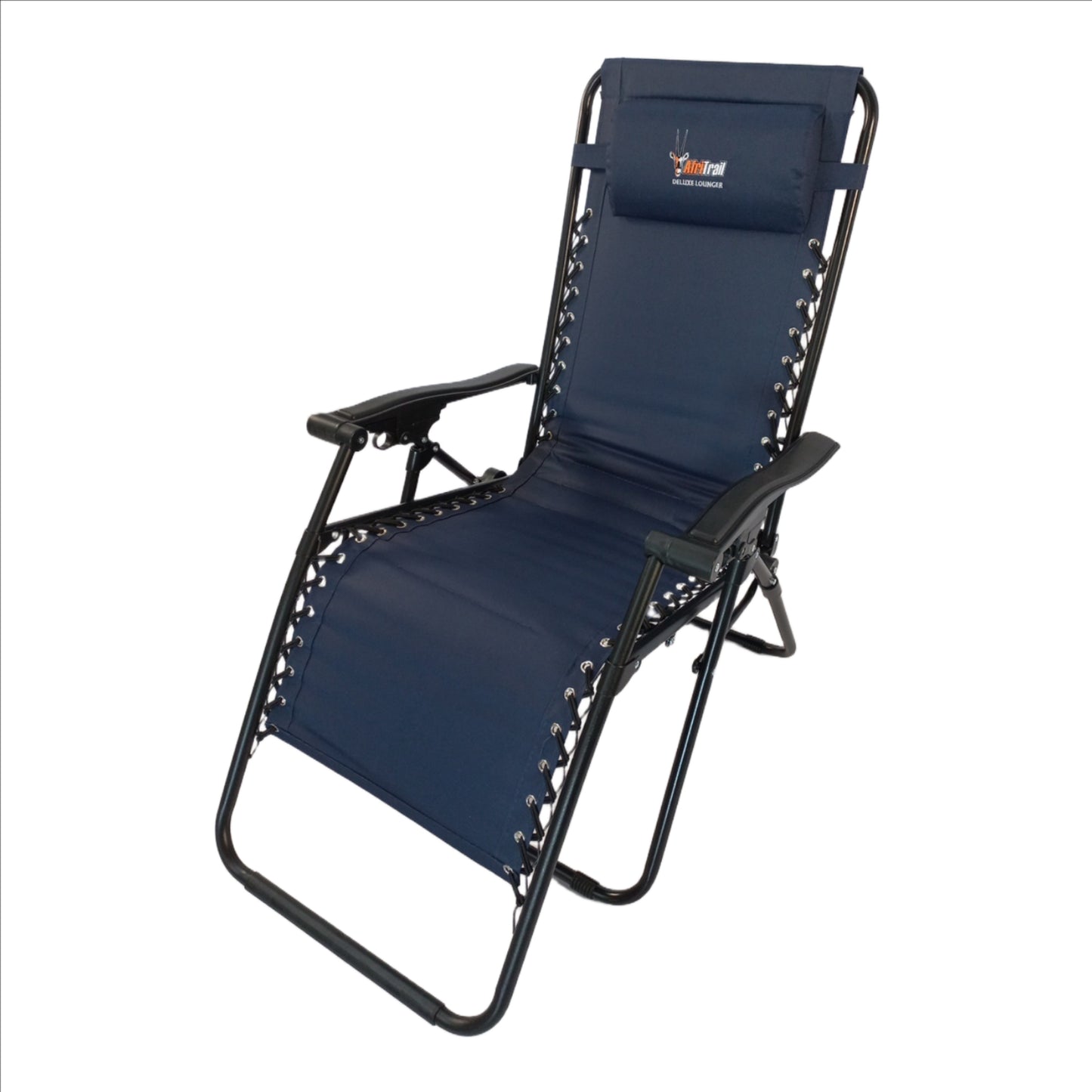 Afritrail Deluxe Lounger Folding Relax Chair- 130Kgs
