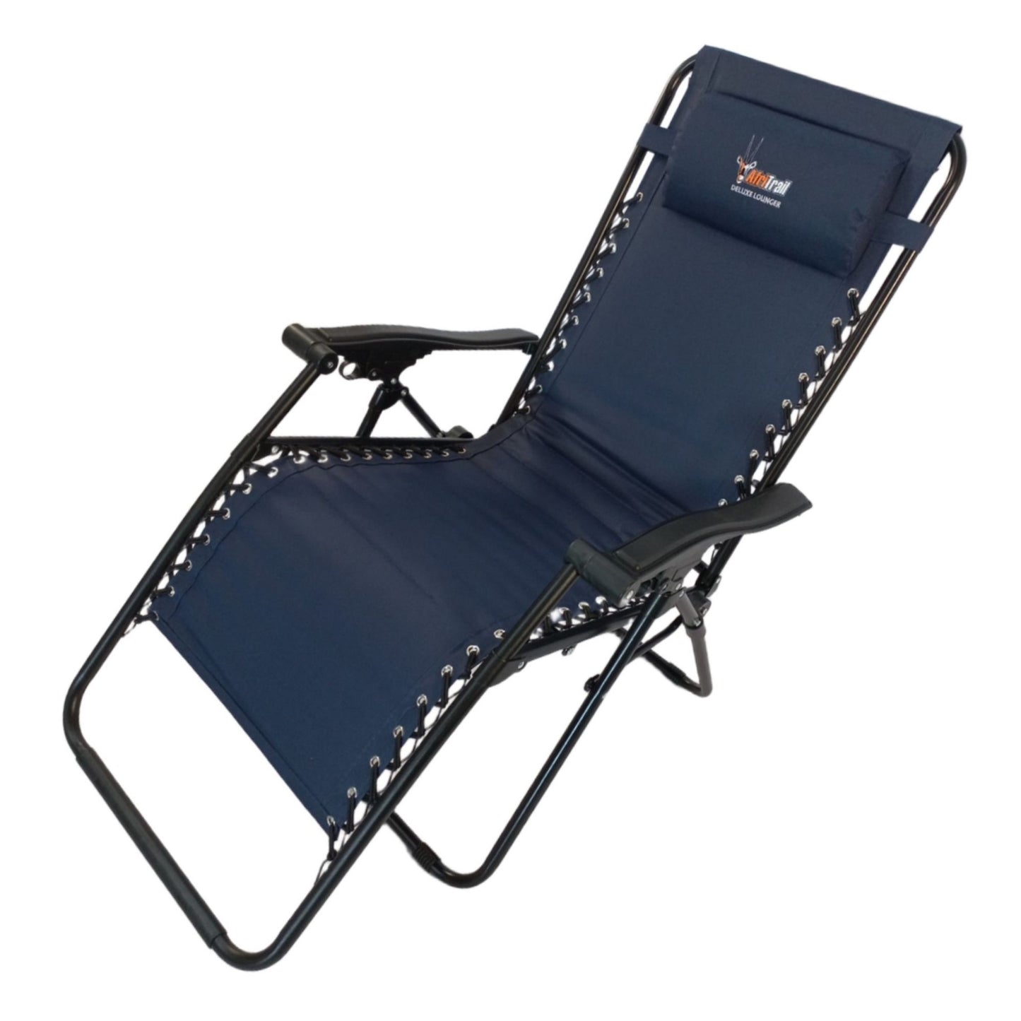 Afritrail Deluxe Lounger Folding Relax Chair- 130Kgs