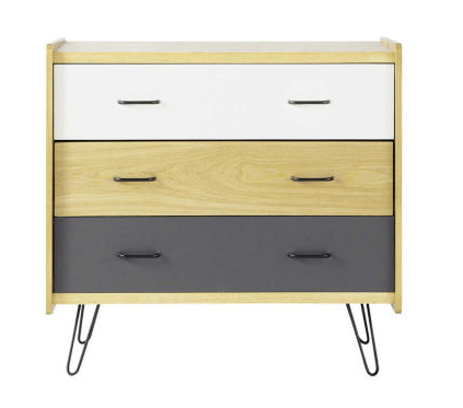 SALERNO 3 CHEST OF DRAWERS