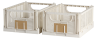 STORAGE BOX FOLDABLE 2PCS SET 33X24.5X15CM NAT.