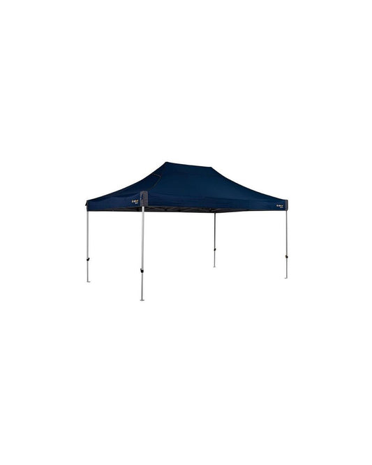 Oztrail Deluxe Mega Gazebo4.5M X 3M -(Blue)- Updated Hydroflow Design