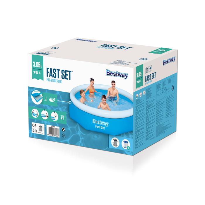3.05X76CM FAST SET POOL SET