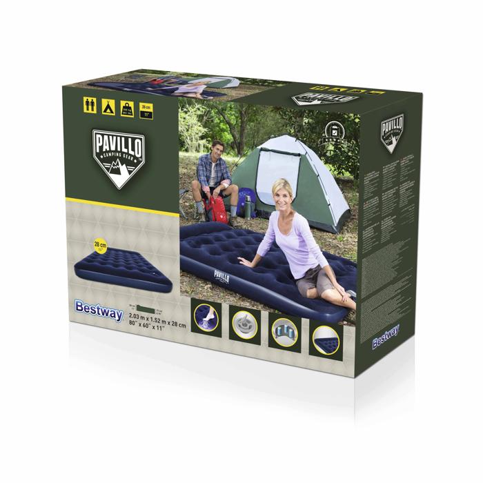 PAVILLO 2.03X1.52MX28CM A/BED QUEEN