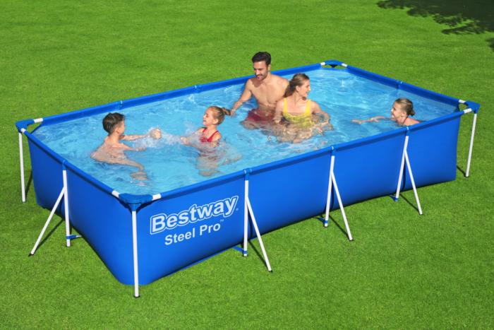 Steel Pro Frame Pool Set 400Cmx211Cmx81Cm