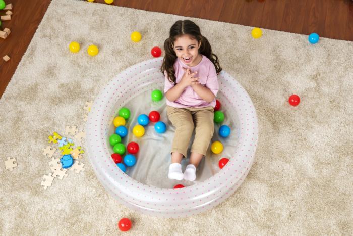 91X20CM 2-RING BALL PIT PLAY POOL