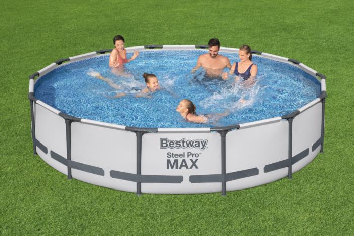 Steel Pro Max Frame Pool Set 4.27Mx84Cm