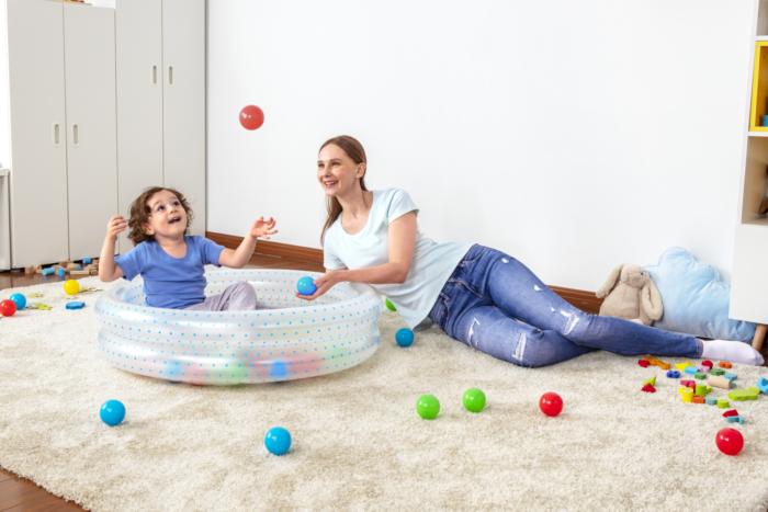 91X20CM 2-RING BALL PIT PLAY POOL