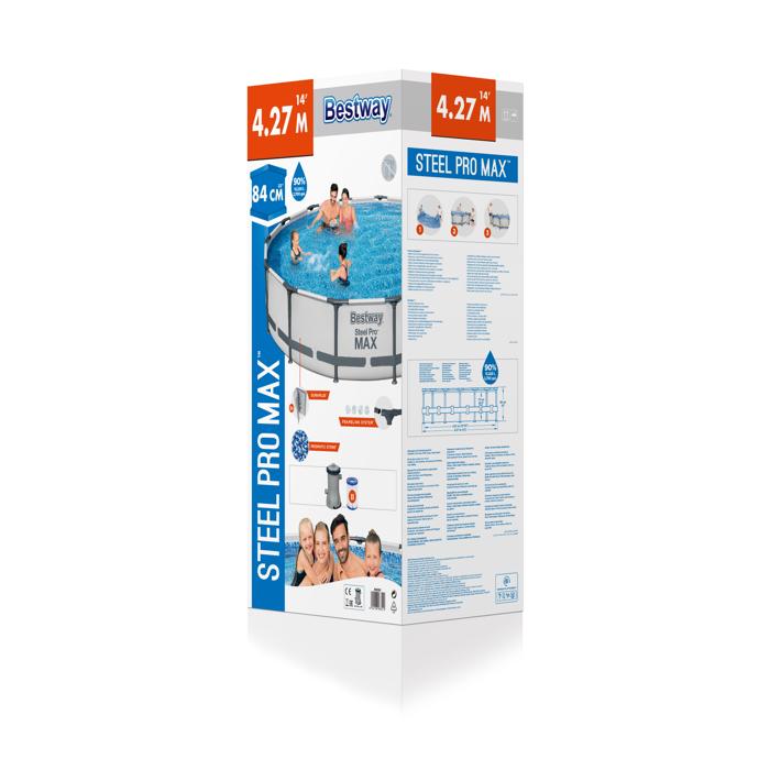 Steel Pro Max Frame Pool Set 4.27Mx84Cm