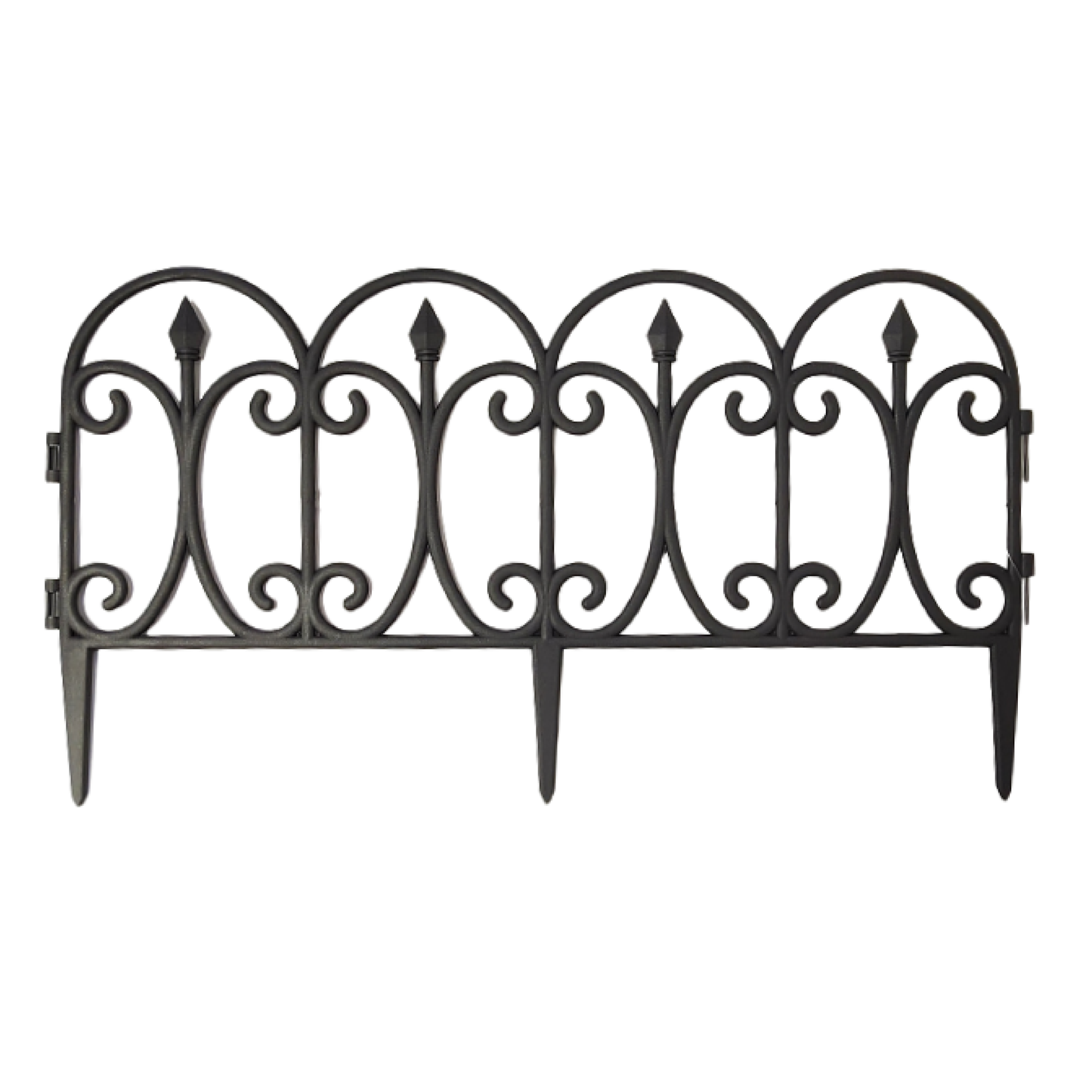 PLASTIC GARDEN FENCE CURVE