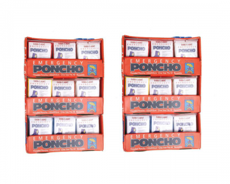 Poncho 108 Units In 2 Displ Boxes
