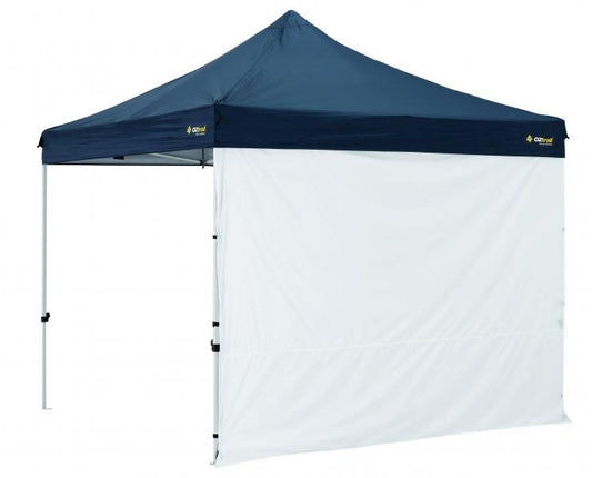 Oztrail Solid Wall - 3M Deluxe Gazebo - Centre Zip