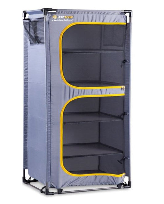 5 Shelf Camp Cupboard Steel Frame
-8 Kg (Each Shelf)