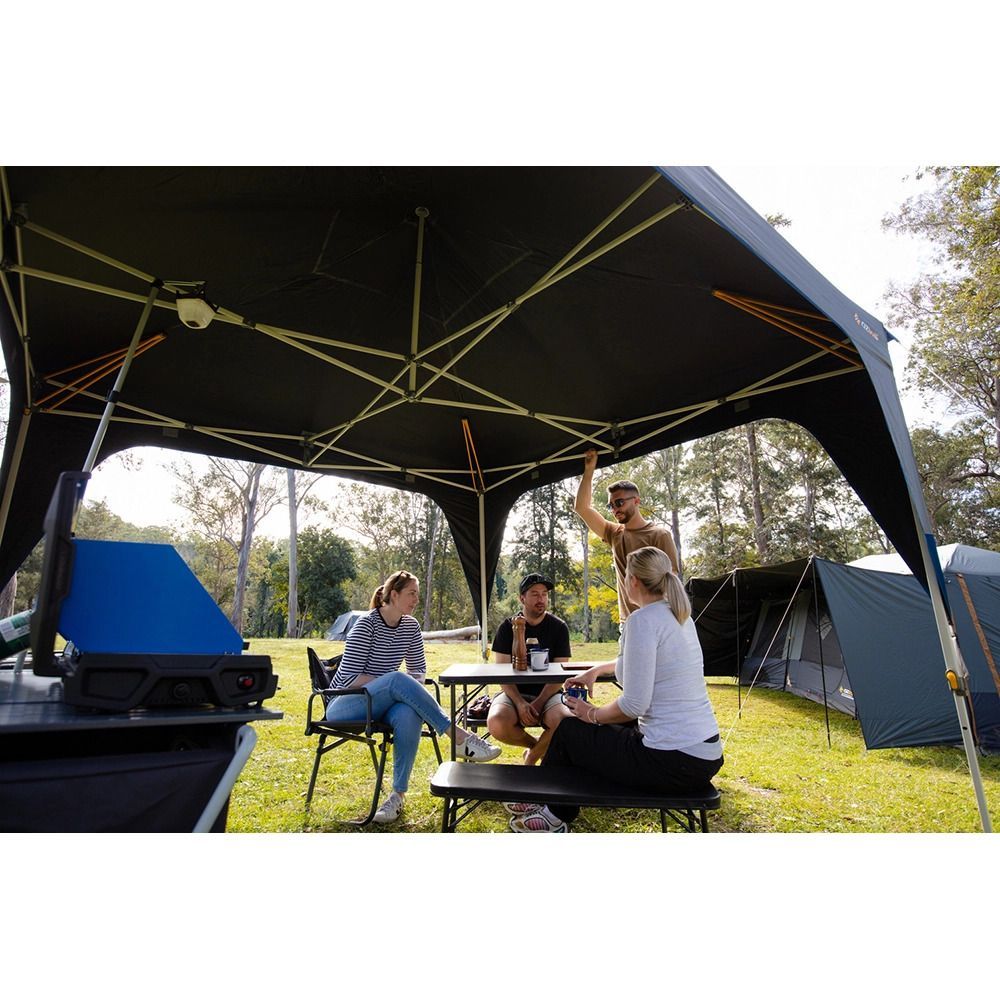 BLOCKOUT DELUXE GAZEBO 3.0M SILVER