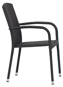 Outfit Garden Chair Stackable Black