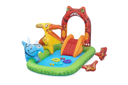 2.41m x 1.40m x 1.37m Jurassic Splash Play Center