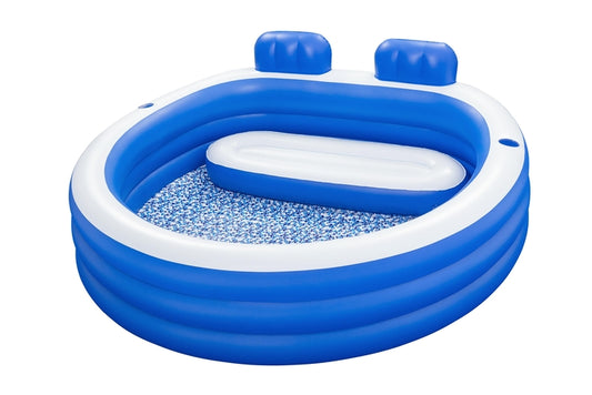 2.31m x 2.19m x 79cm Splash Paradise Family Pool