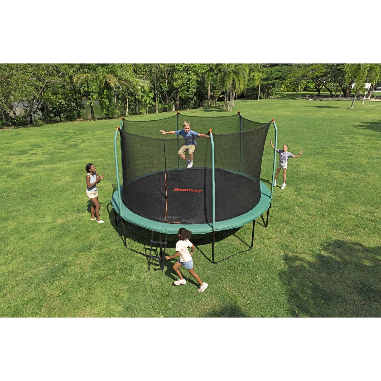 14' x 9'4.5"/4.27m x 2.86m Xtreme Air Trampoline