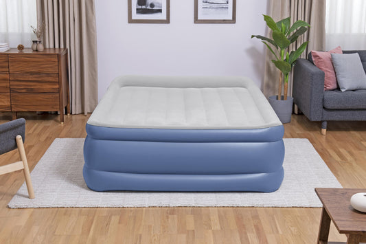 2.03m x 1.52m x 56cm TRITECH AIR QUEEN MATTRESS AC PUMP