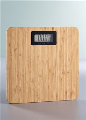 BAMBOO BATHROOM SCALE 180KG