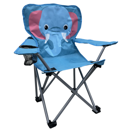 KIDS ELEPHANT CAMPING CHAIR - 50kg