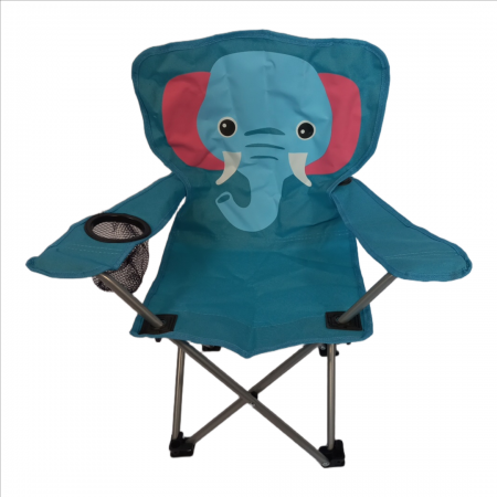 KIDS ELEPHANT CAMPING CHAIR - 50kg