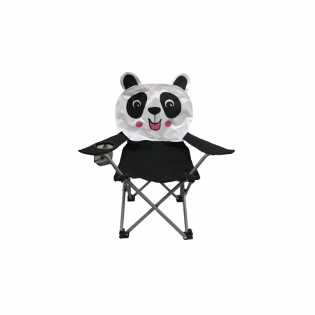 KIDS PANDA C/CHAIR WITH CUPHOLDER