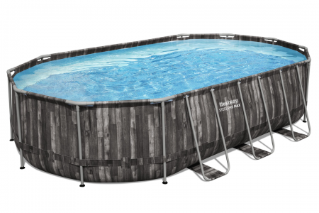 6.1MX3.66MX1.22M OVAL POOL SET