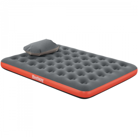 2.03m x 1.52m x 22cm Roll & Relax Air Mattress Queen