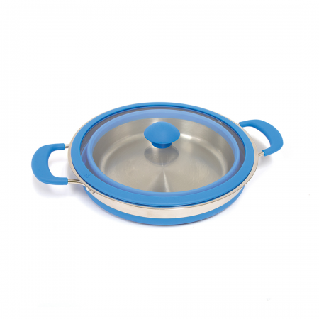 POPUP STAINLESS STEEL COOKING POT 3L