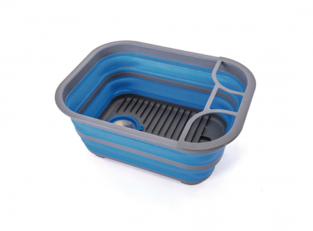 POPUP DISH TRAY AND TUB 15L BLUE