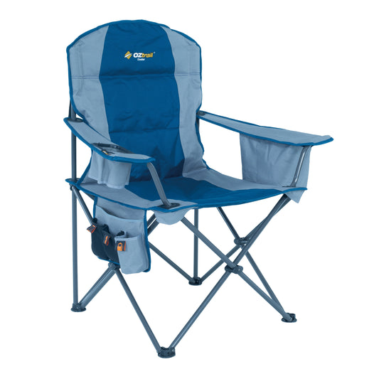 COOLER ARM CHAIR - BLUE - 150KG