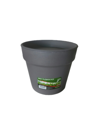 Plastic Flower Pot 25Cm Green