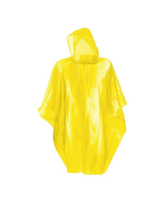 ADULT PONCHO YELLOW 127x203CM