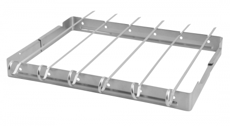 SKEWERS W/RACK 35X35X3.5CM