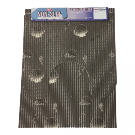 Anti Slip Roll 65Cm X 15M printed seashell grey