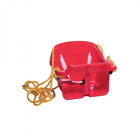 PLASTIC BABY SEAT - RED