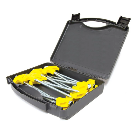 16 PIECE SCREW IN TENT PEG SET