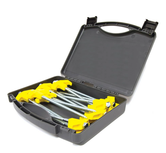 16 Piece Screw In Tent Peg Set