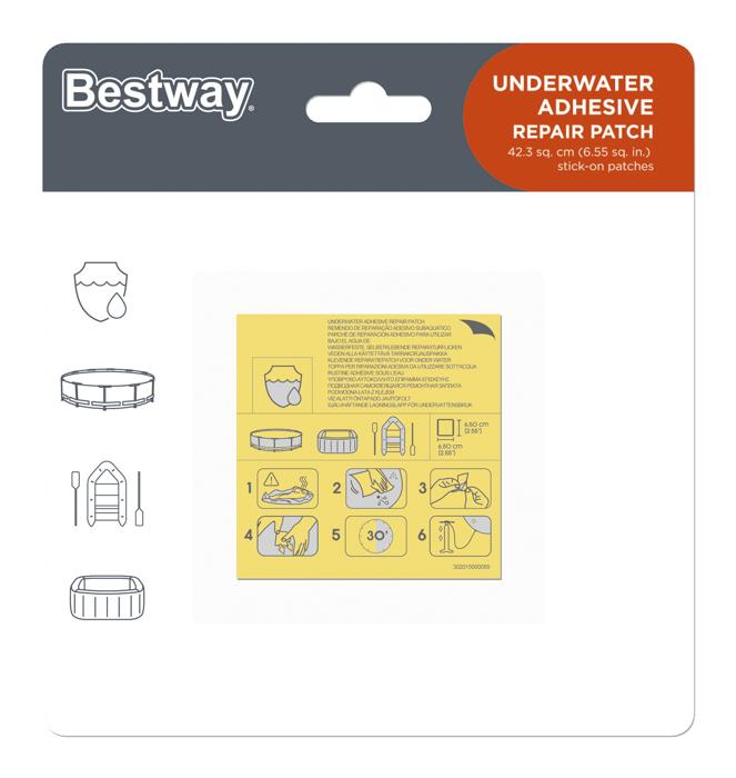 UnderWaterAdhesive Rep Kit  6.5X6.5Cm