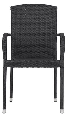 Outfit Garden Chair Stackable Black