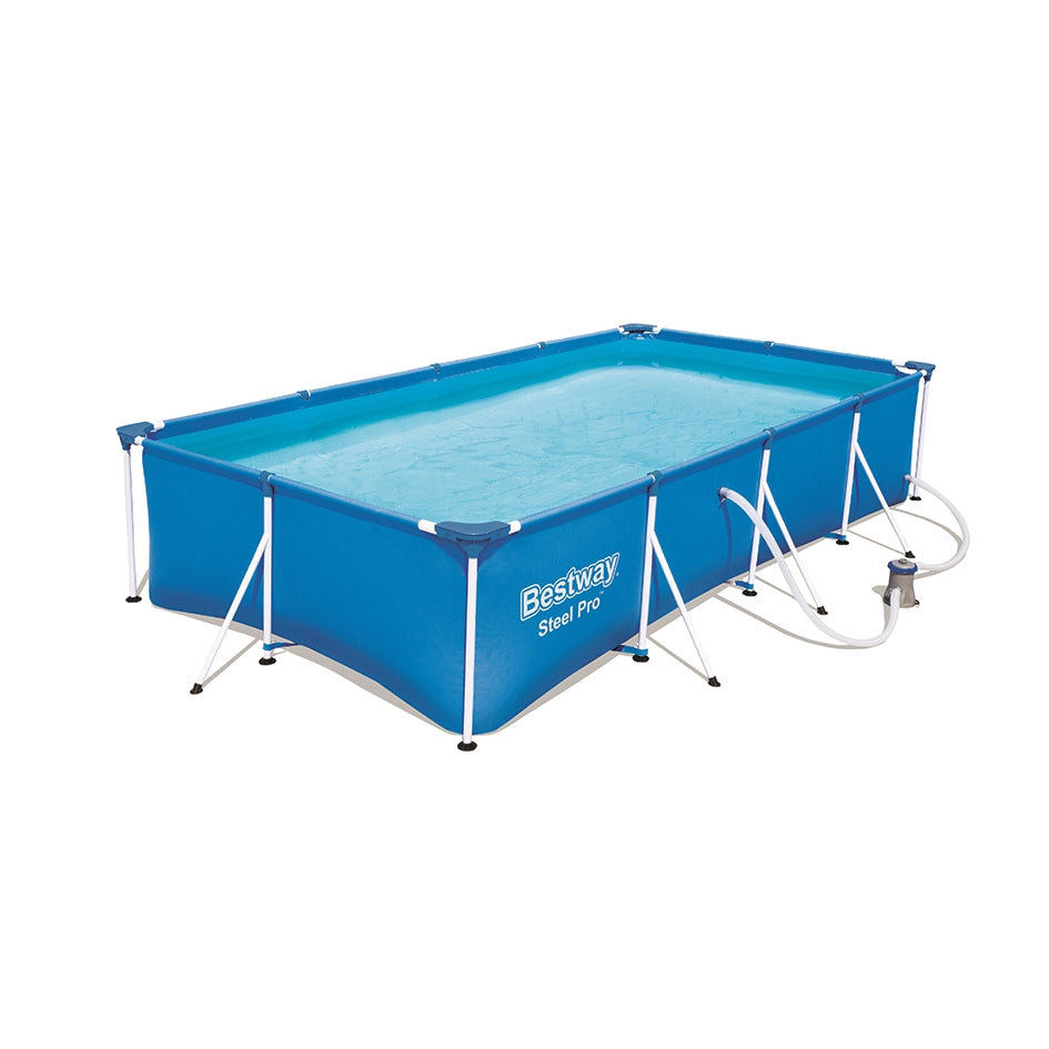 Steel Pro Frame Pool Set  400Cmx211Cmx81Cm