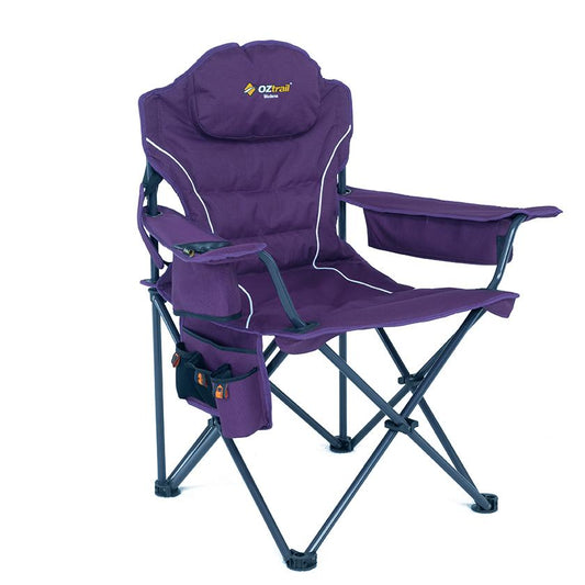 Oztrail Modena Purple Chair-180Kg