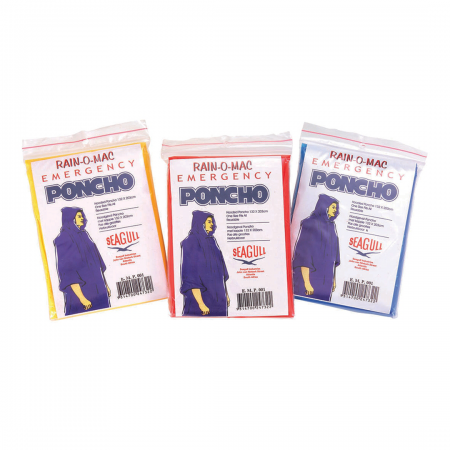 EMERGENCY PONCHO 240 PER BOX