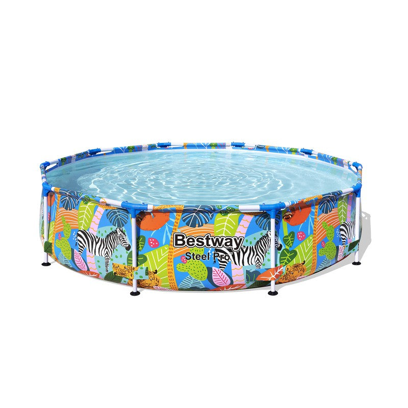 Steel Pro 3.05M Pool(Wild Print)